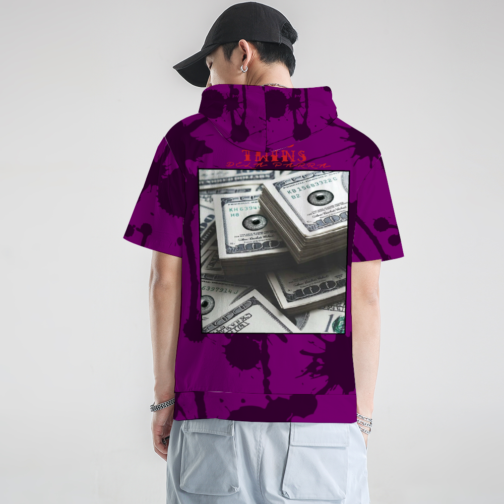 DeLa Parra Short Sleeve Hoodie
