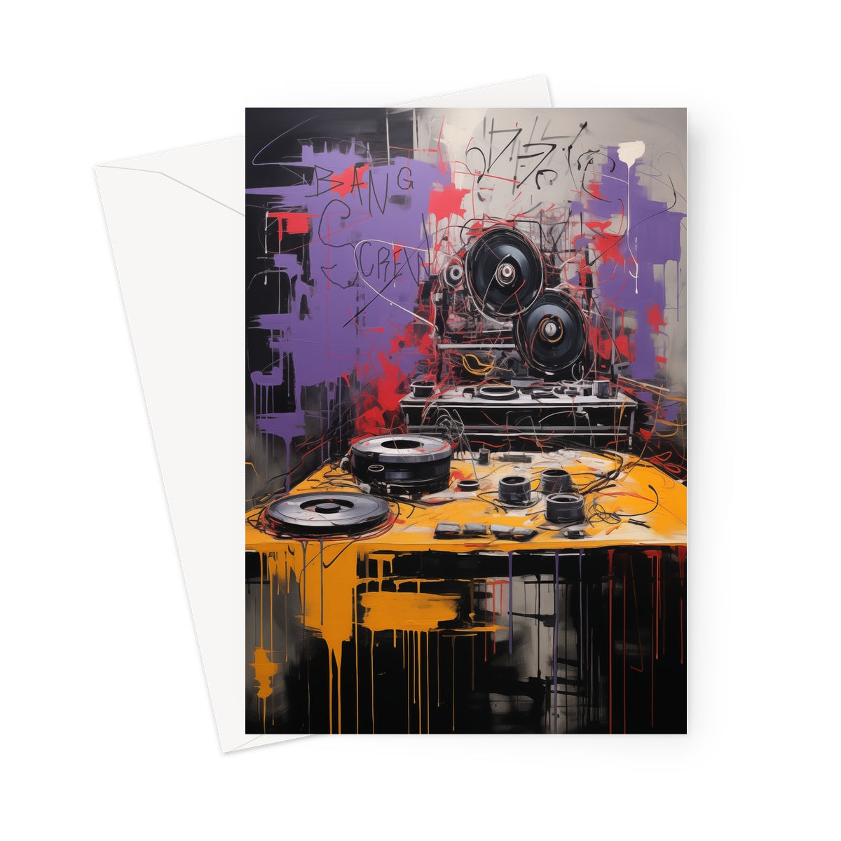 Bang Screw Greeting Card