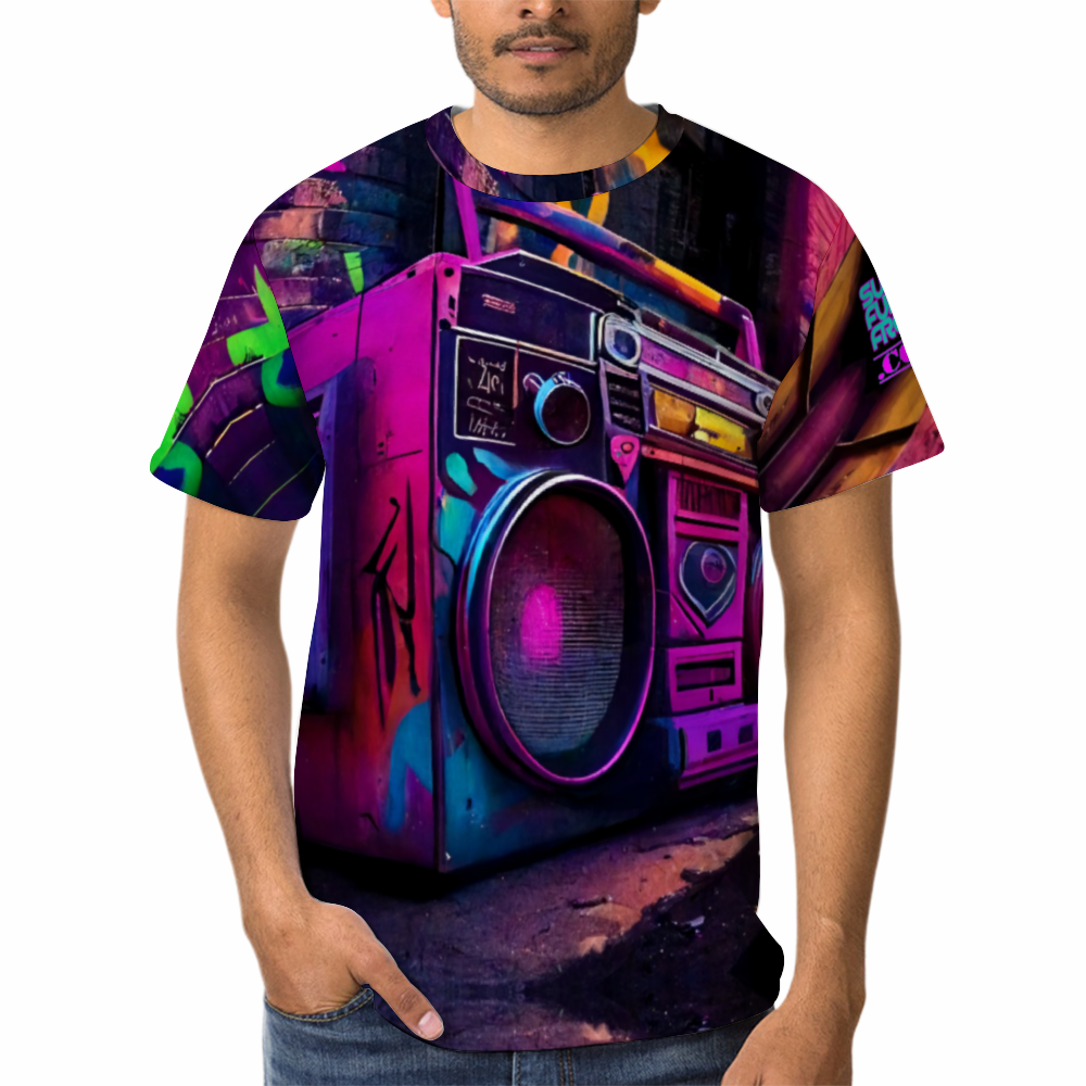 Neon Boombox