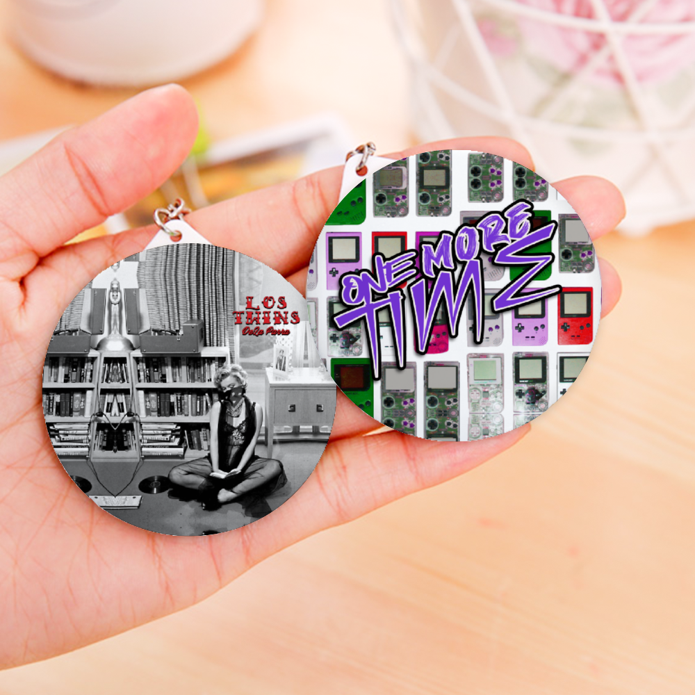 DeLa Parra Key Charm Mirror Keychains