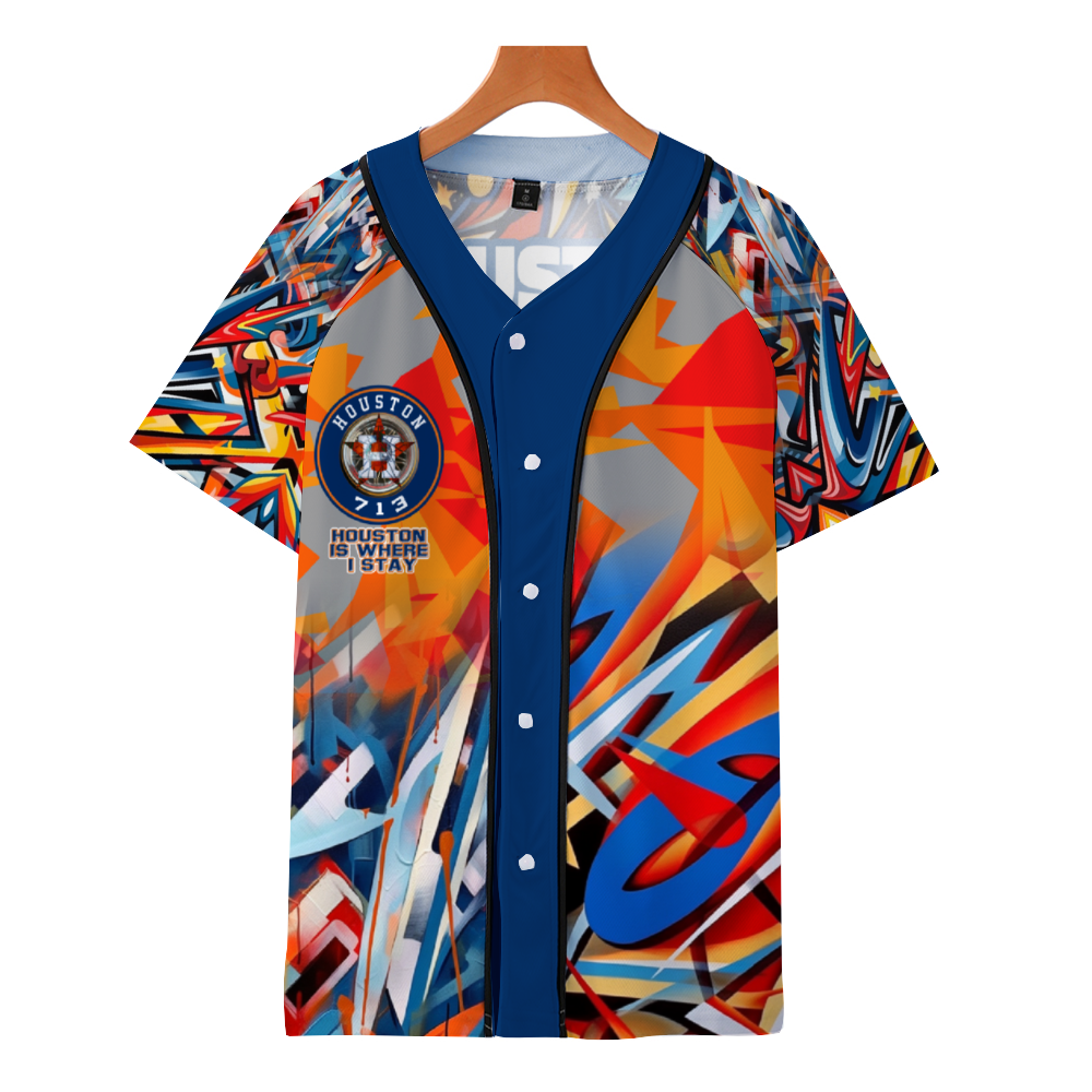 Houston Space City Baseball Jersey Sports Jersey
