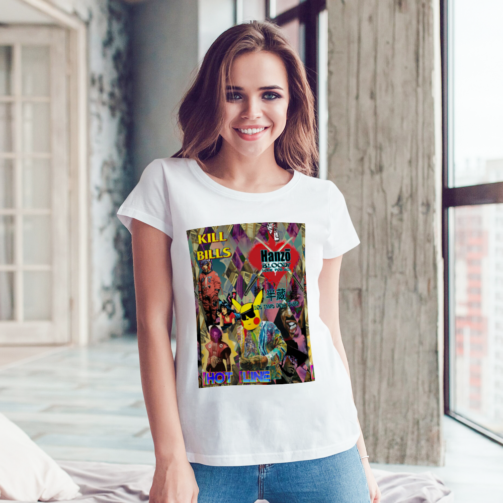 Kill Bills T-shirts Front Printing | Gildan 76000