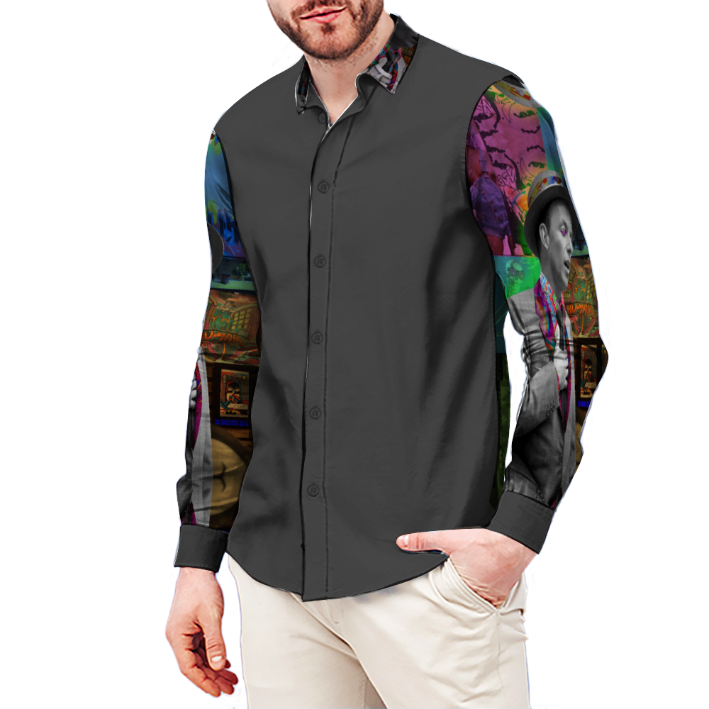 Sinatra DeLa Parra Slim Fit Long Sleeve Shirt