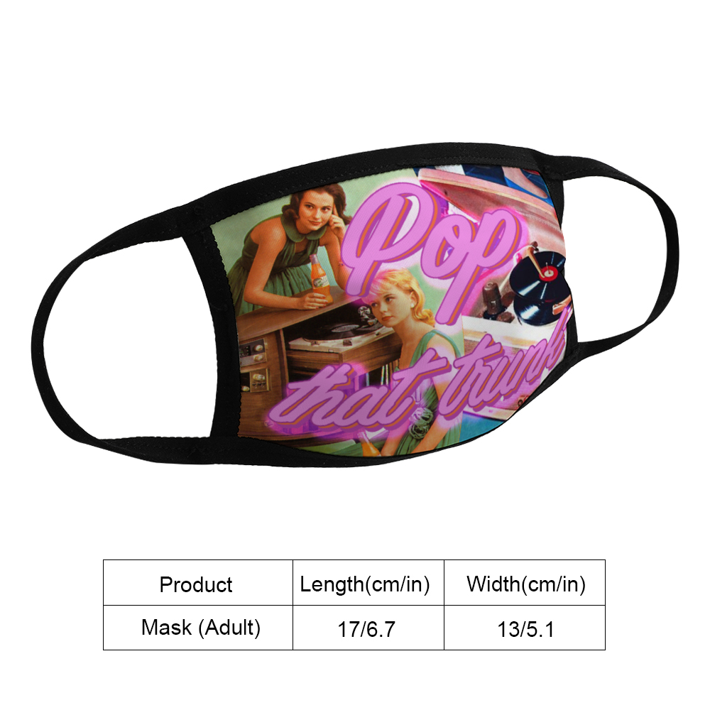 Pop That Trunk Spandex Face Dust Cover