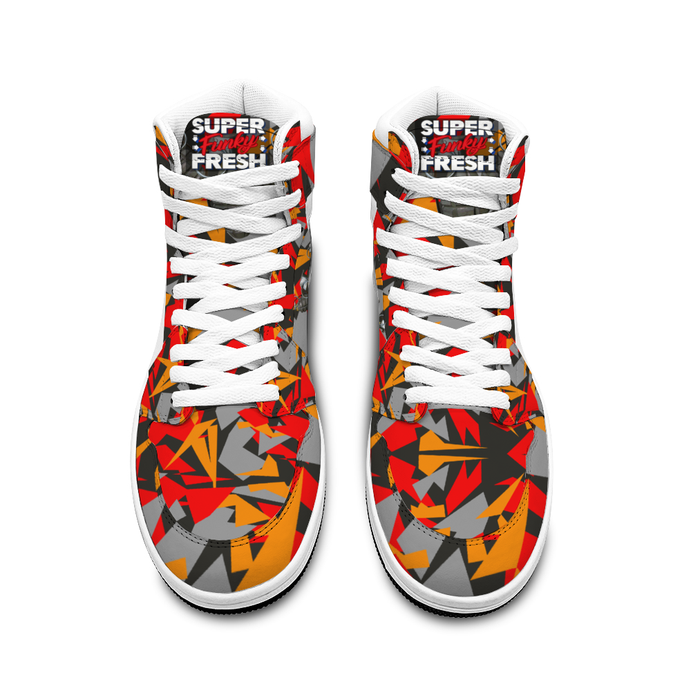 Super Funky Fresh Camo Custom Shoes Unisex Sneakers