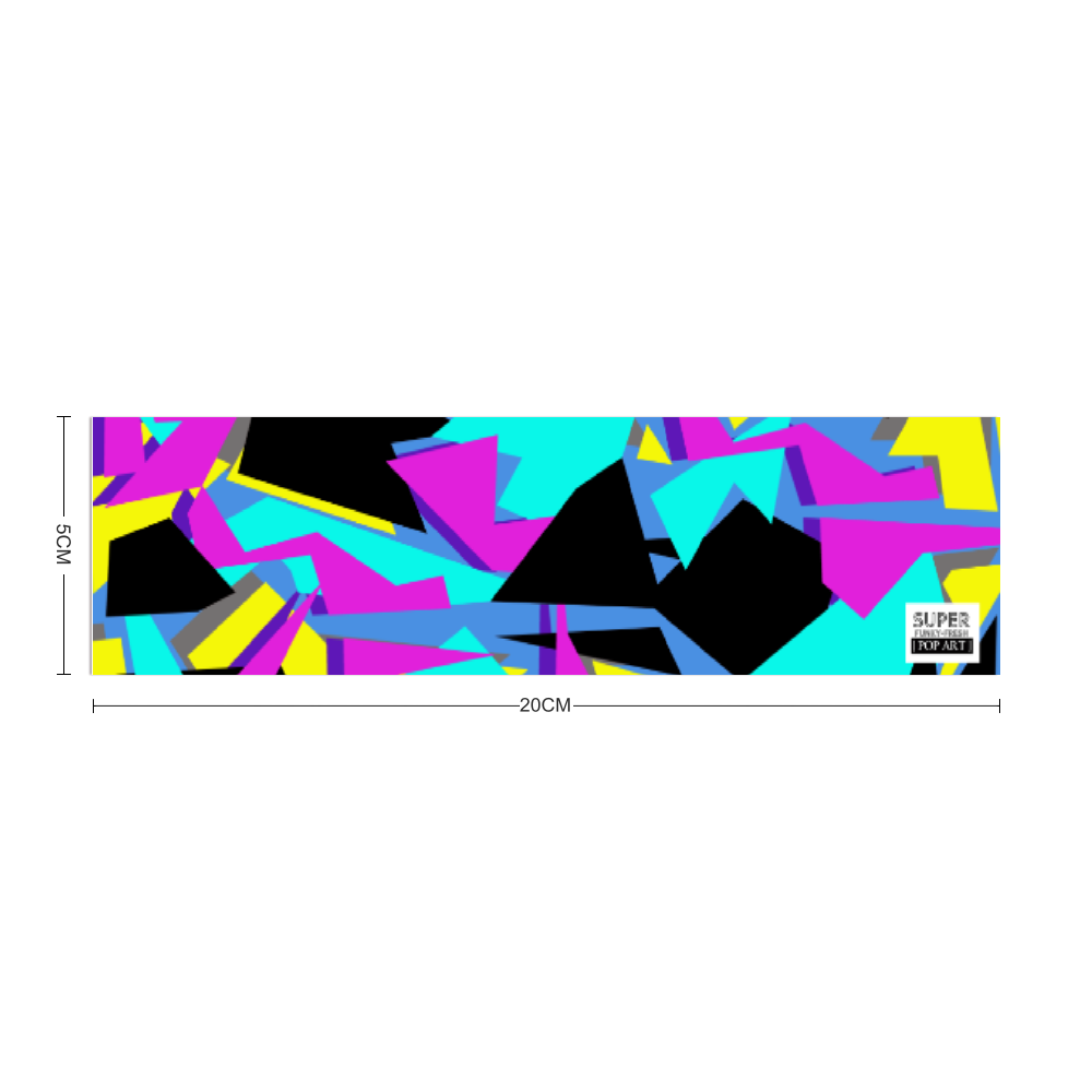 Digital Art Camo Polyester Headband