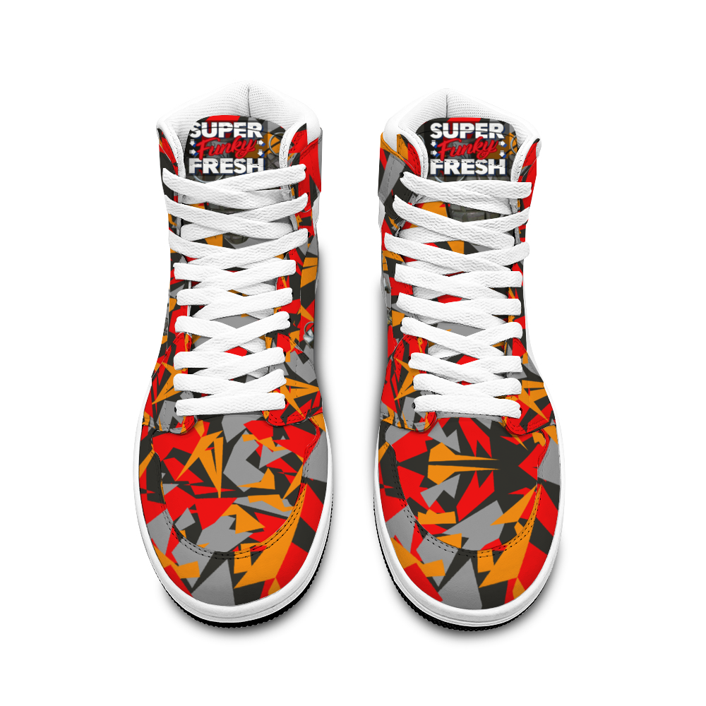 Super Funky Fresh Camo Custom Shoes Unisex Sneakers