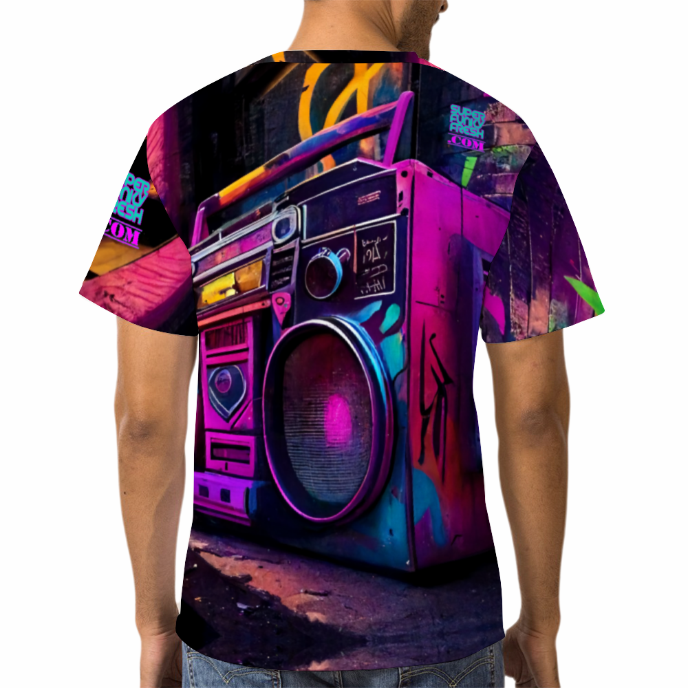 Neon Boombox