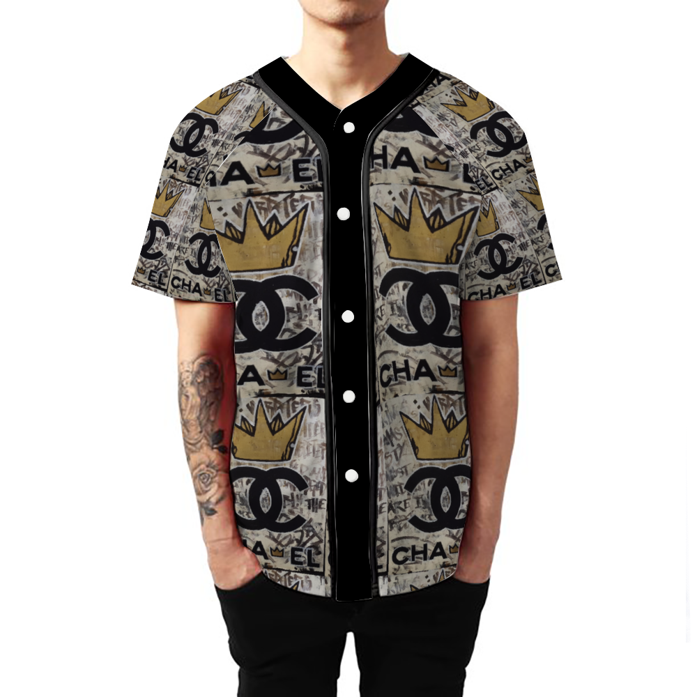 EL CHA Shirts Unisex All Over Print Baseball Jersey Sports Jersey