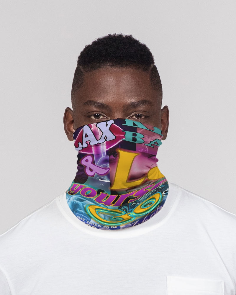Relax Kick Back & Let Yourself Go Neck Gaiter Set