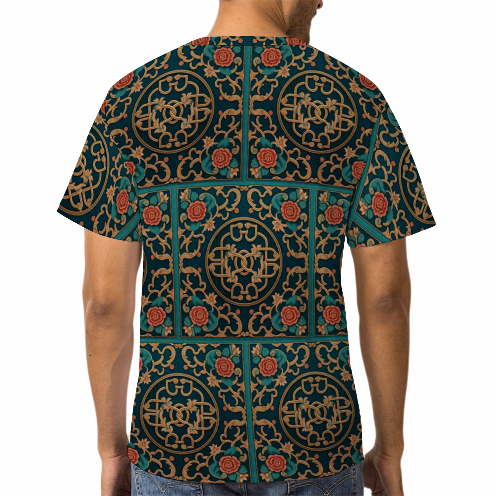 Urban Roman Flower Print