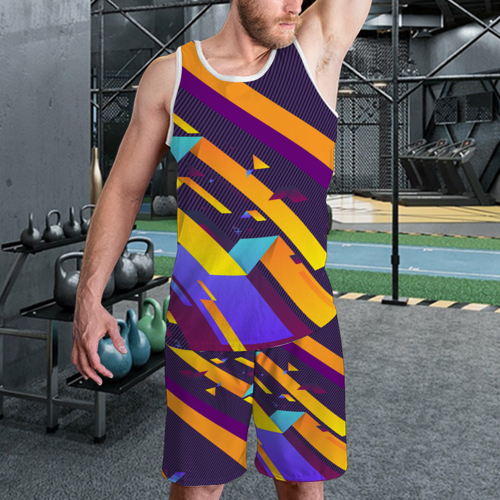 Fractual Fresh Purple Power Jerseys & Shorts Set