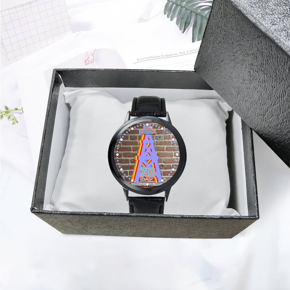 I Am Hou Watch Black LED Touch Screen Watch