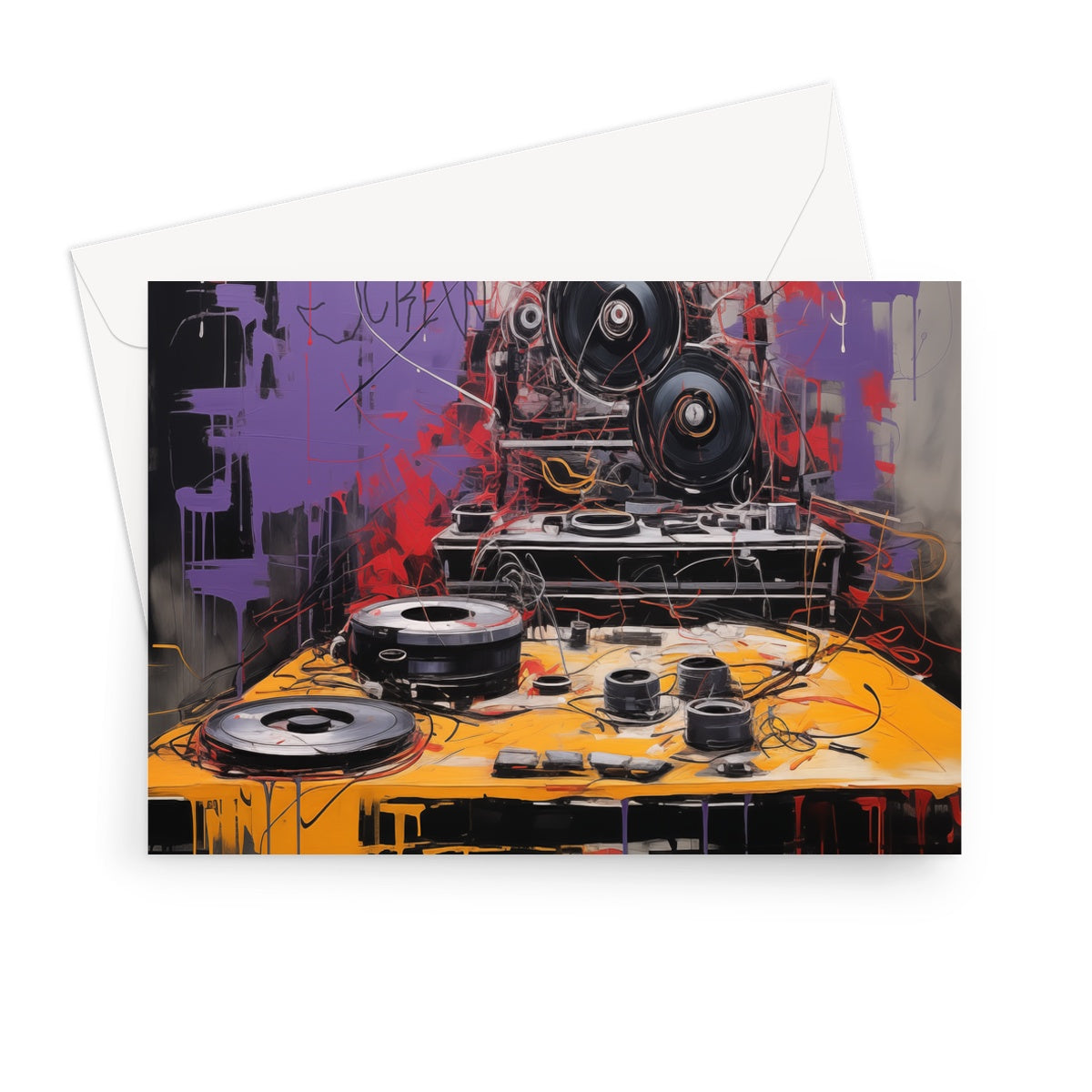 Bang Screw Greeting Card