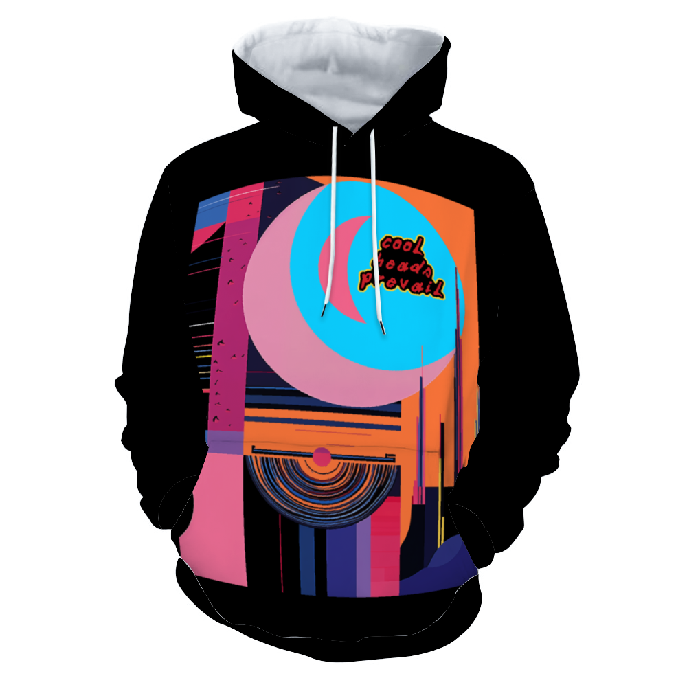 Cool Heads Prevail Hoodie with Pockets