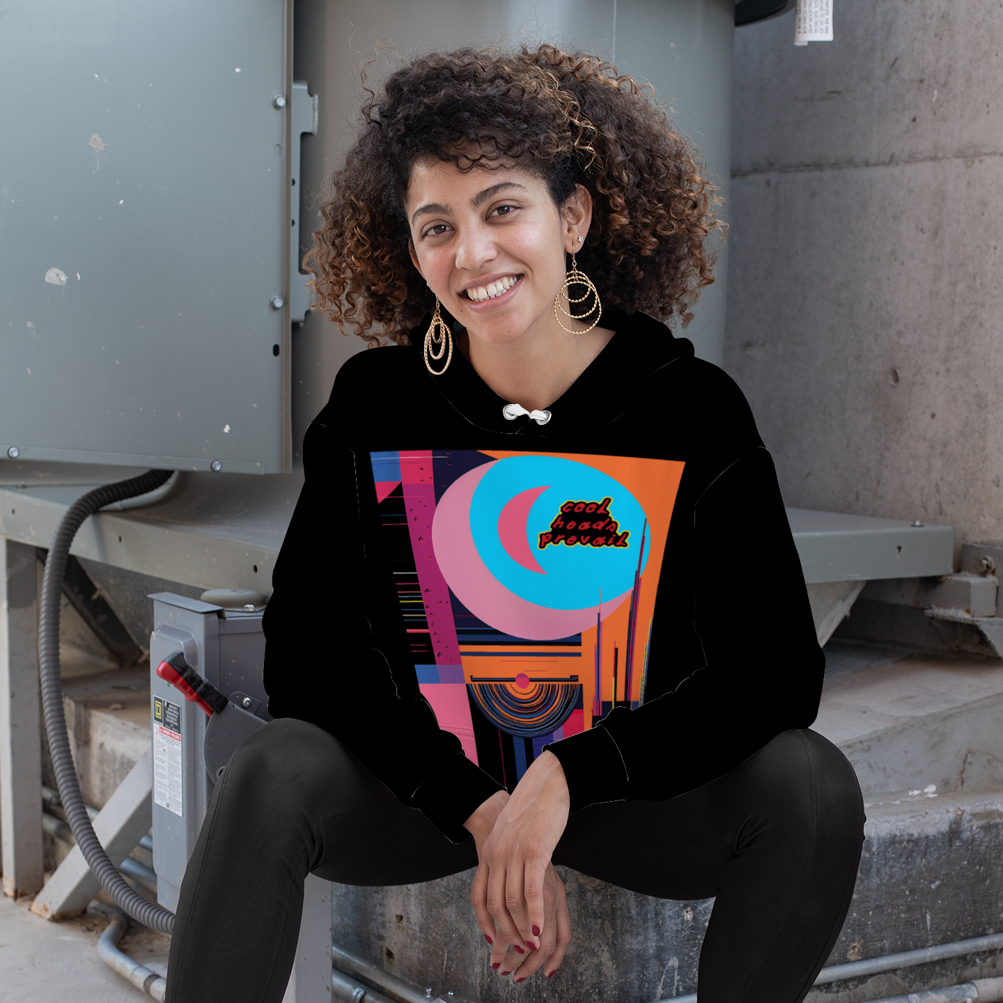 Cool Heads Prevail Hoodie with Pockets
