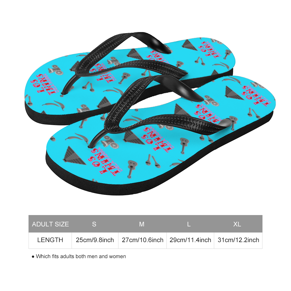 Blue Mayan Adults' Flip Flops