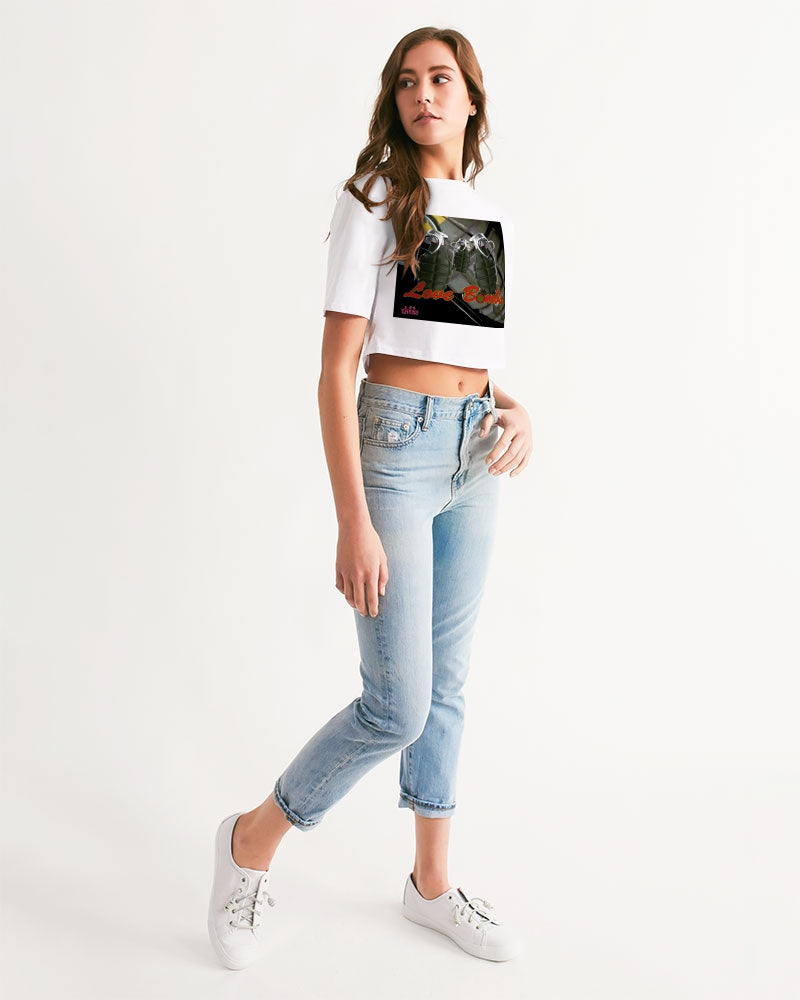 Love Bombs Women's Cropped Tee