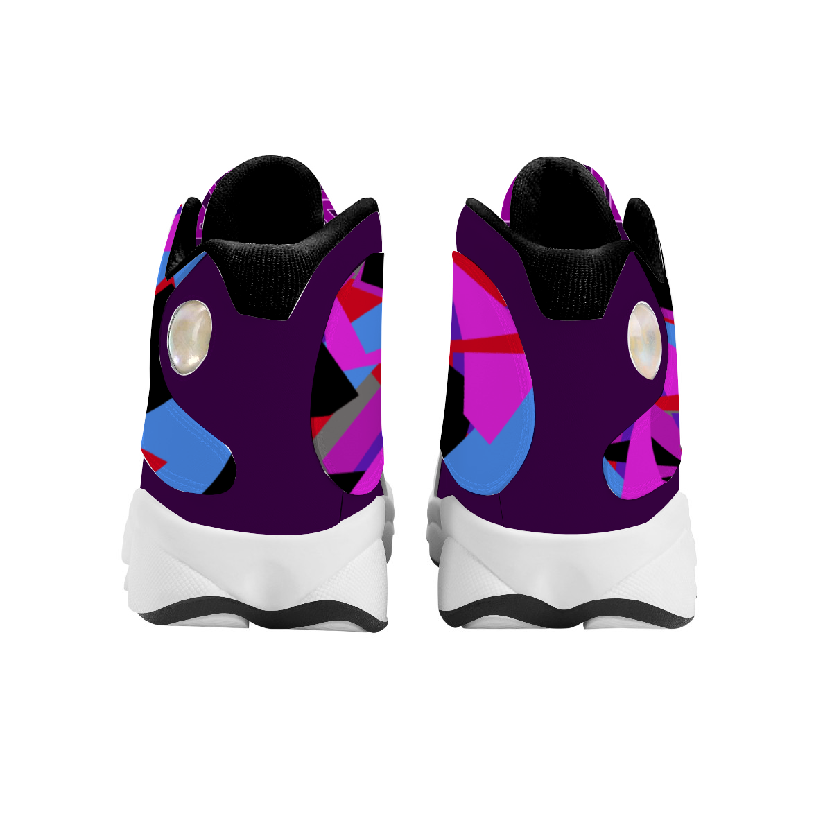 Super Funky Fresh Camo Basketball Sneakers