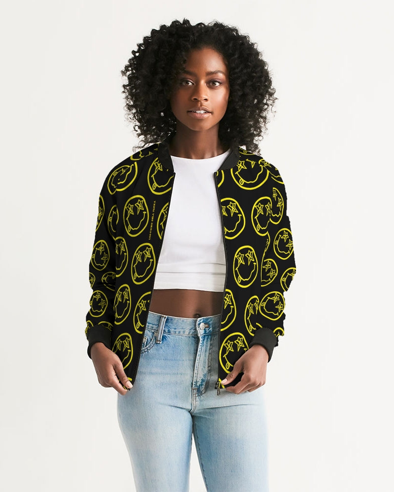 Smile Becomes You Women's Bomber Jacket