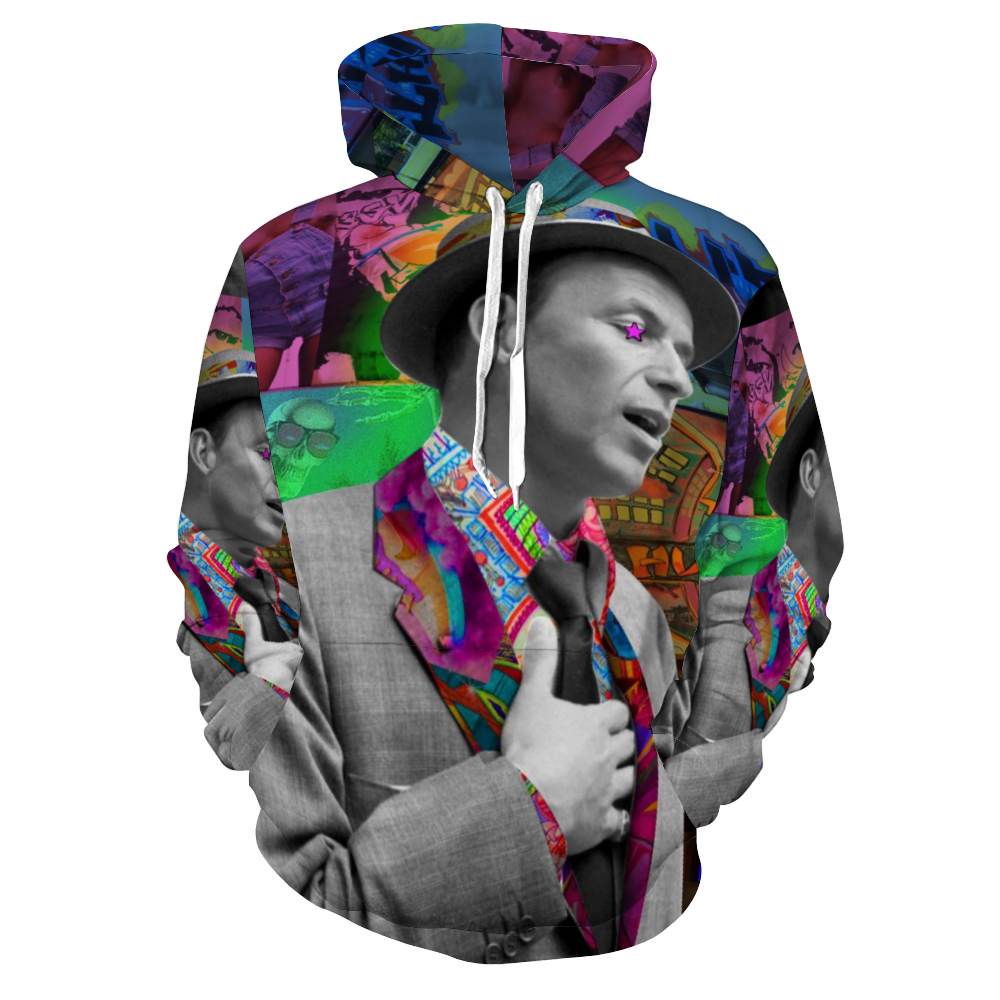 The Hood of Sinatra Hoodie Sweatshirt with Pockets