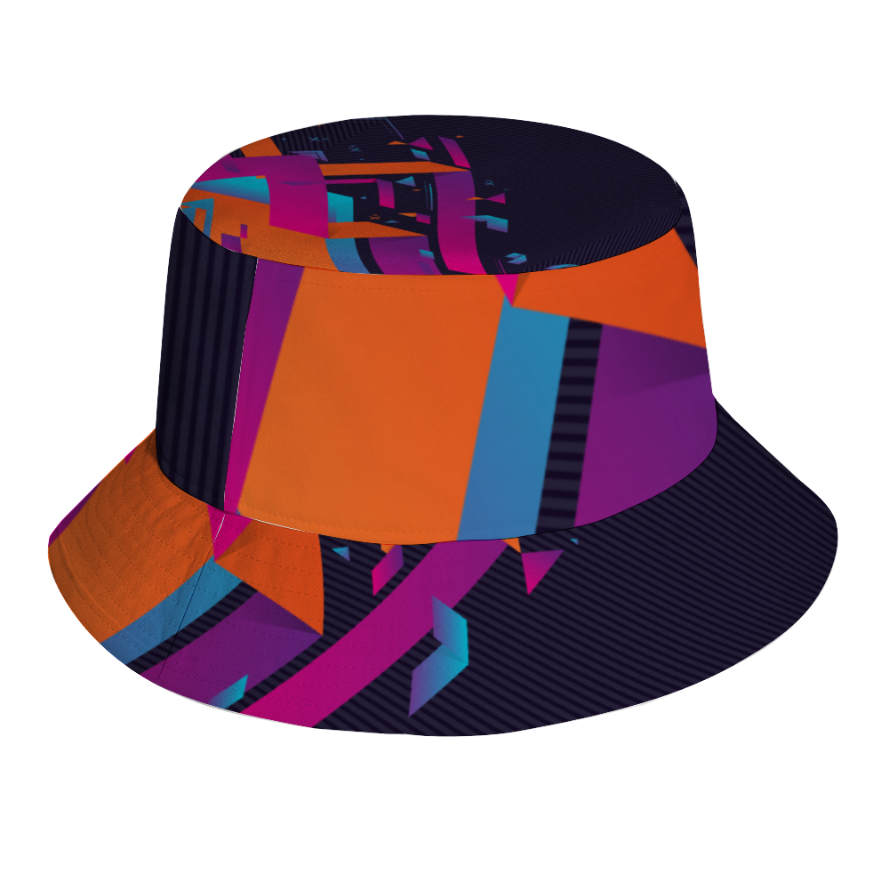Fractual Fresh Bucket Hat with Customized Under Brim