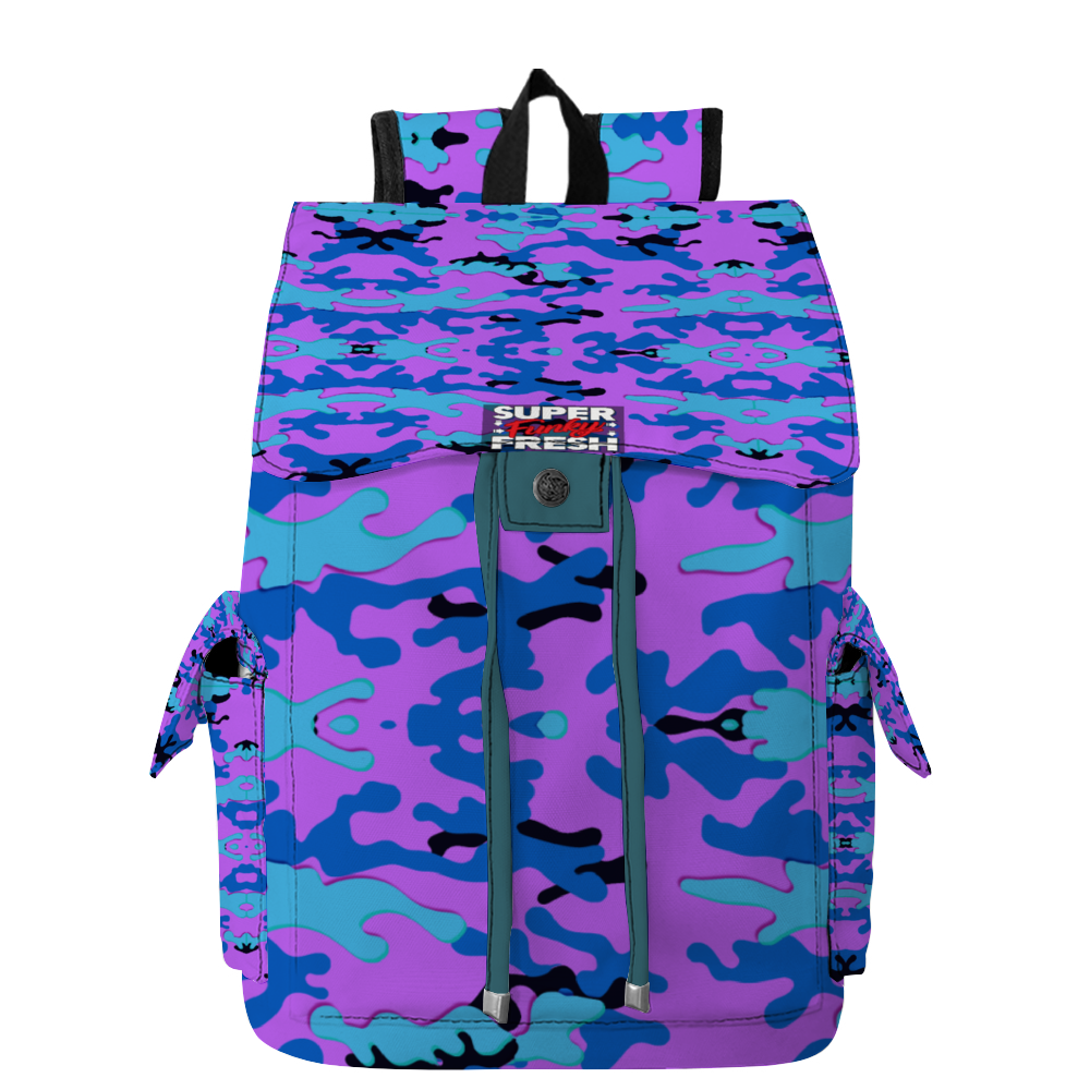 Custom All Over Print 12" x 16" x 7" Oxford Cloth Travel Backpack