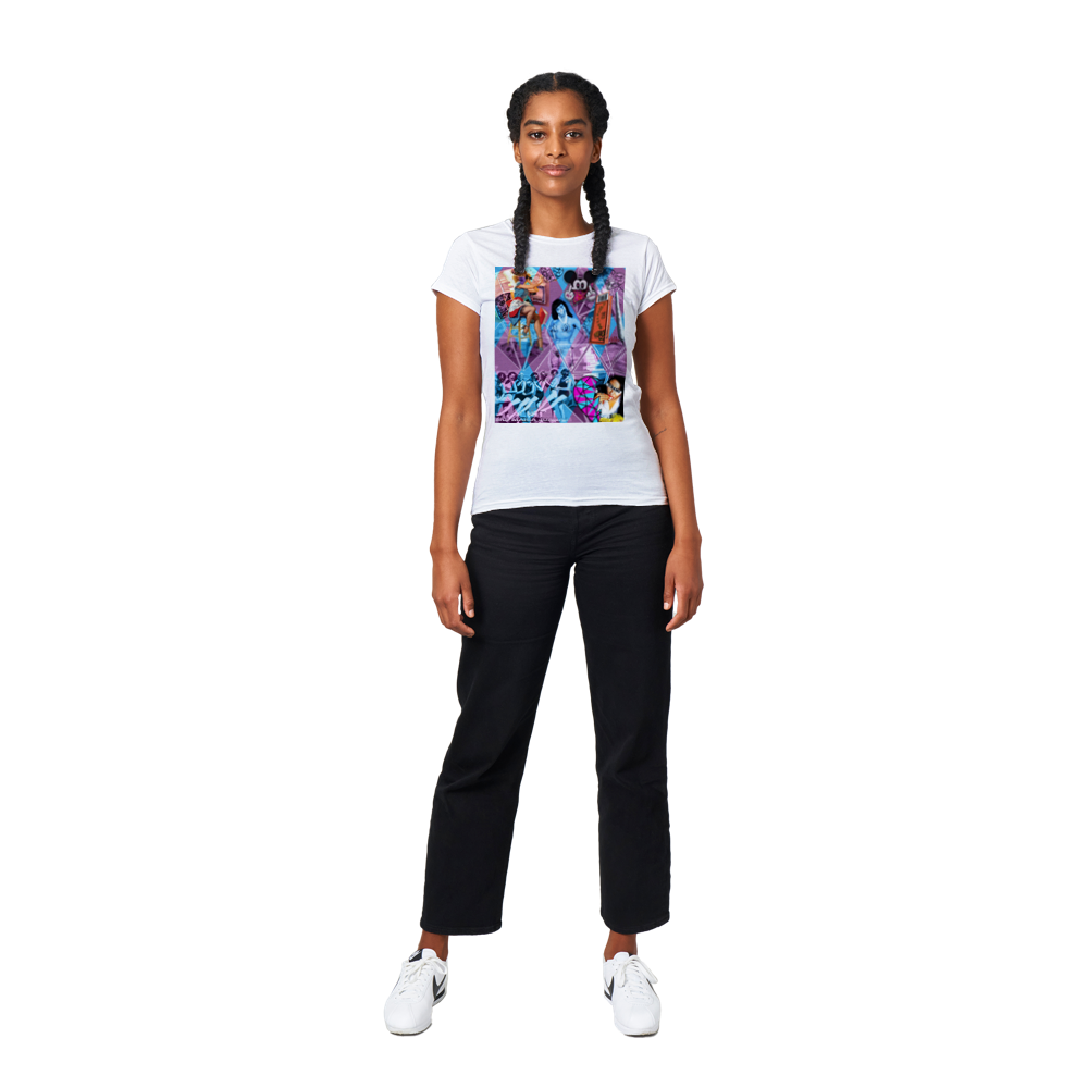 Las Maria Juana Womens Crewneck T-shirt