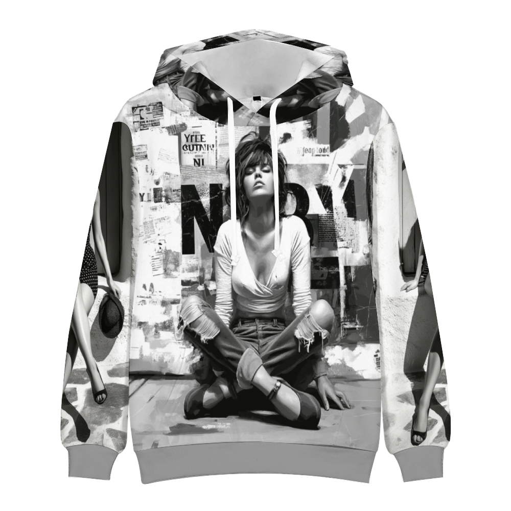 Hoodie, Yves Saint Laurent is my Homme Pullover