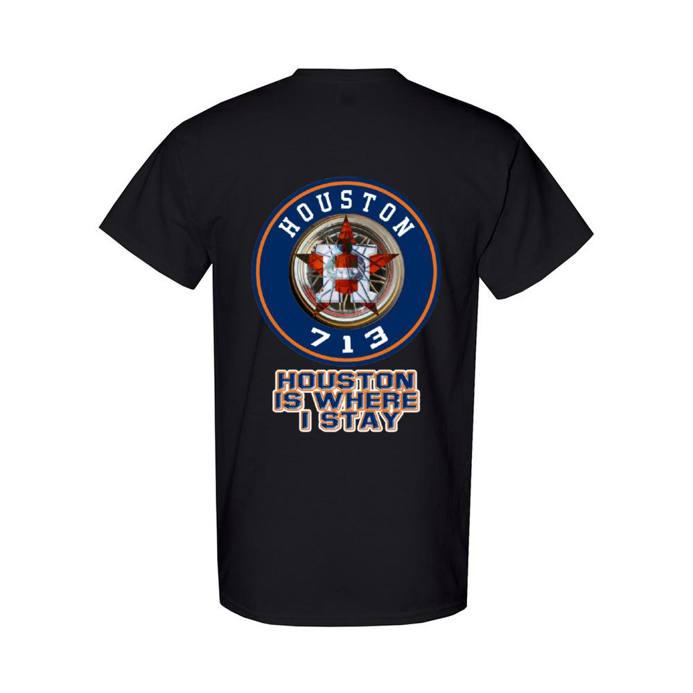 Houston 713 [Front & Back Printing] T-Shirt