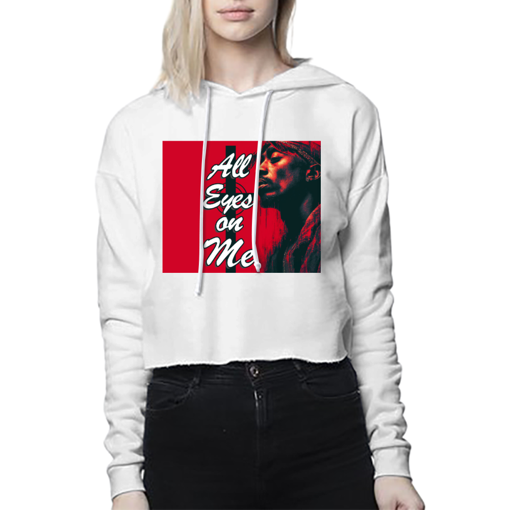 All Eyes on Me  Women's Lightweight Cropped Hoodies| AFX64CRP