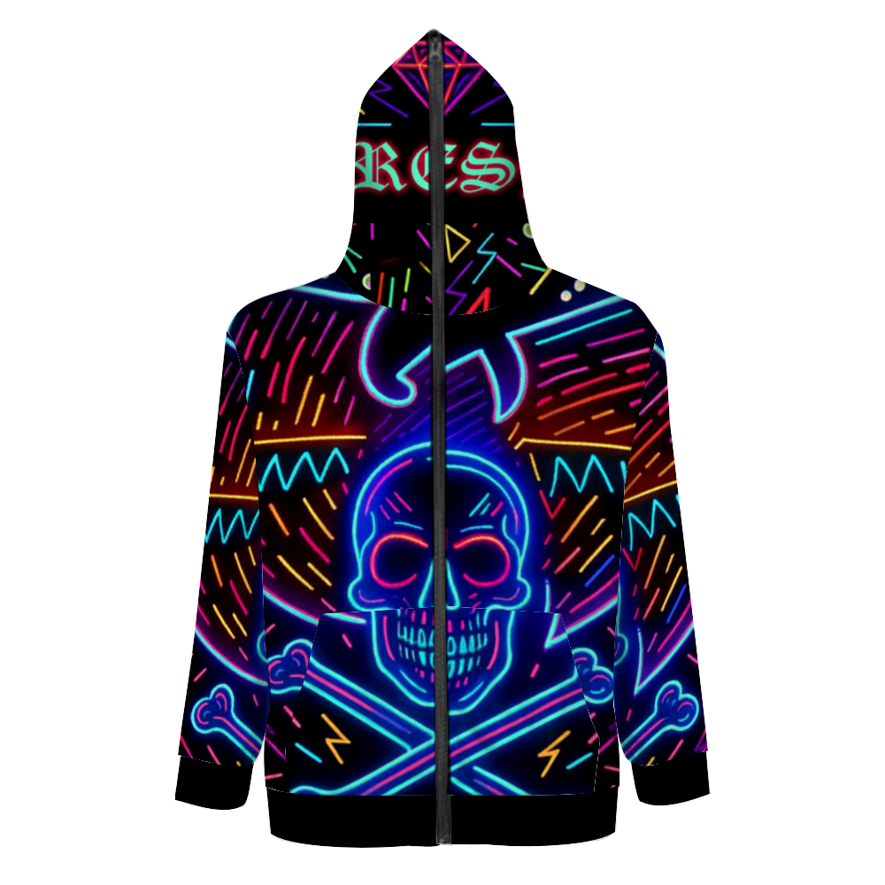 Super Funky Fersh WuTang Men's Full Zip Up Jackets Hoodies