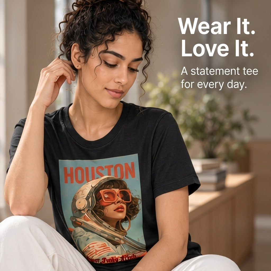 Houstons T-Shirt Printed in USA