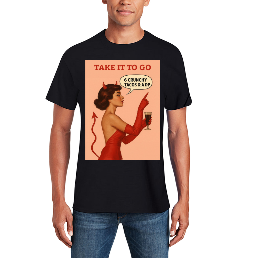 [Front & Back Printing]  T-shirt