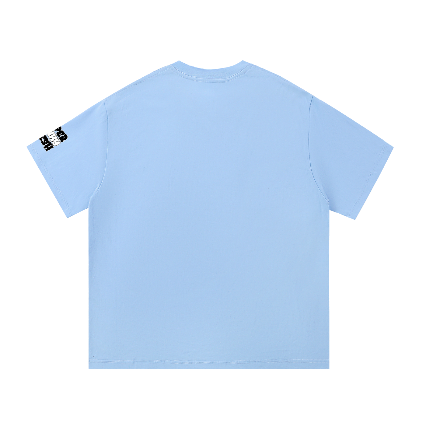Bite Me Purple on Cotton T-Shirt