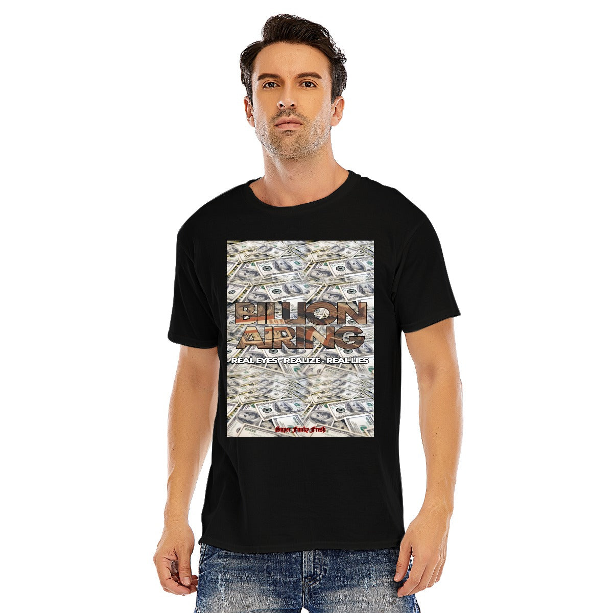 Billionairing  Short Sleeve T-shirt | 180GSM Cotton (DTF)