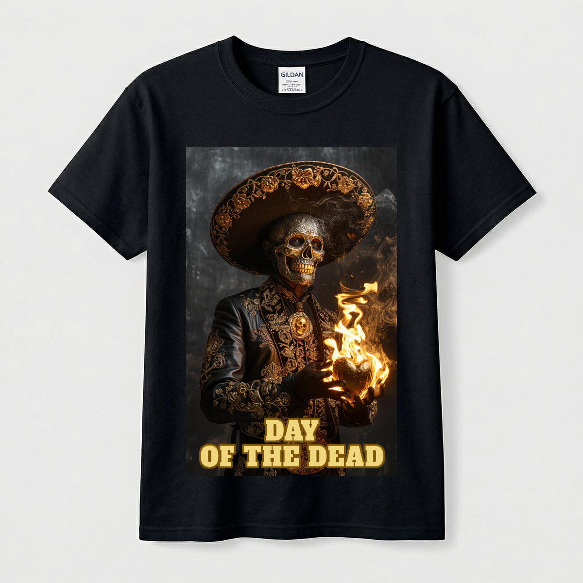 Day of the Dead T-Shirt Printed in USA |Gildan 5000 DTF