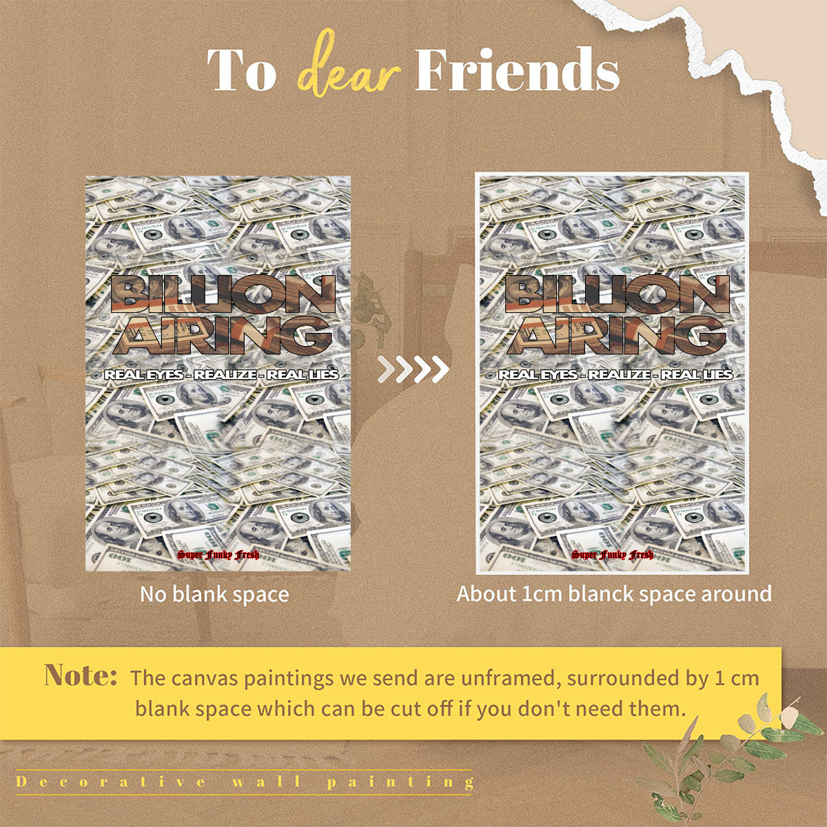 Decorative Canvas 2:3 (Vertical) Printed in USA