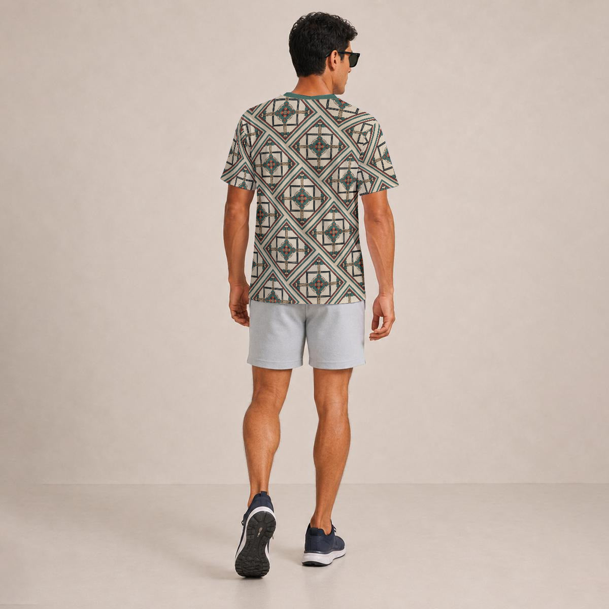 Suave 2 Classic V-Neck T-Shirt|Bonded Seam