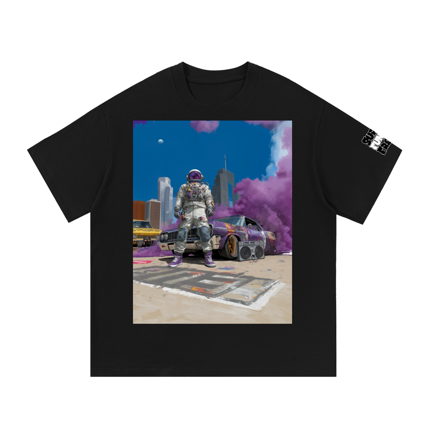 Spaceman Texas Cotton T-Shirt