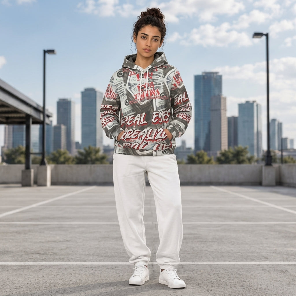 All-Over Print Men's Pullover Hoodie