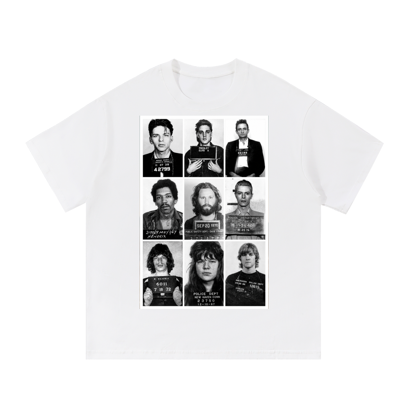Rock and Roll Lineup Cotton T-Shirt