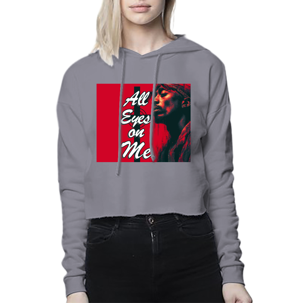 All Eyes on Me  Women's Lightweight Cropped Hoodies| AFX64CRP
