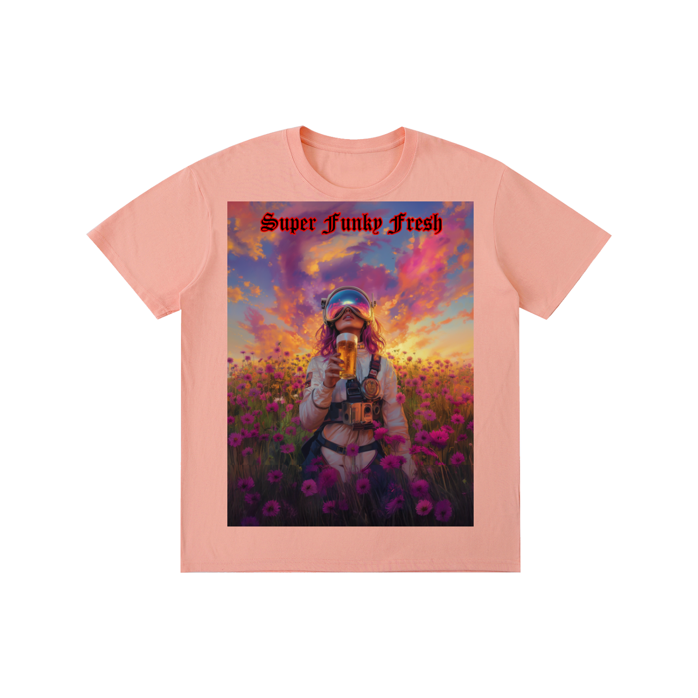 Super Funky Fresh Female Astronaut