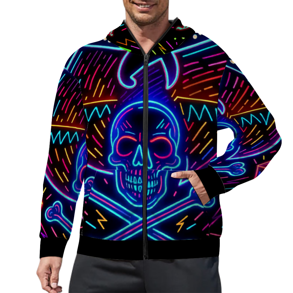 Super Funky Fersh WuTang Men's Full Zip Up Jackets Hoodies