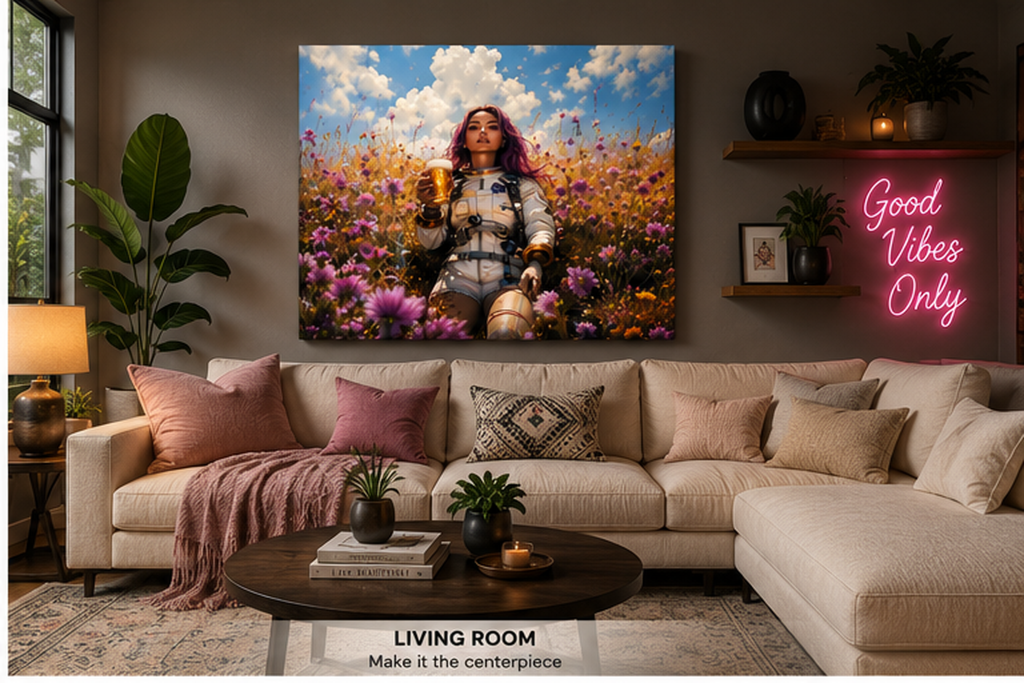 Cosmic Bloom “Rooted in Earth. Dreaming in Space. Freedom in Every Breath.”