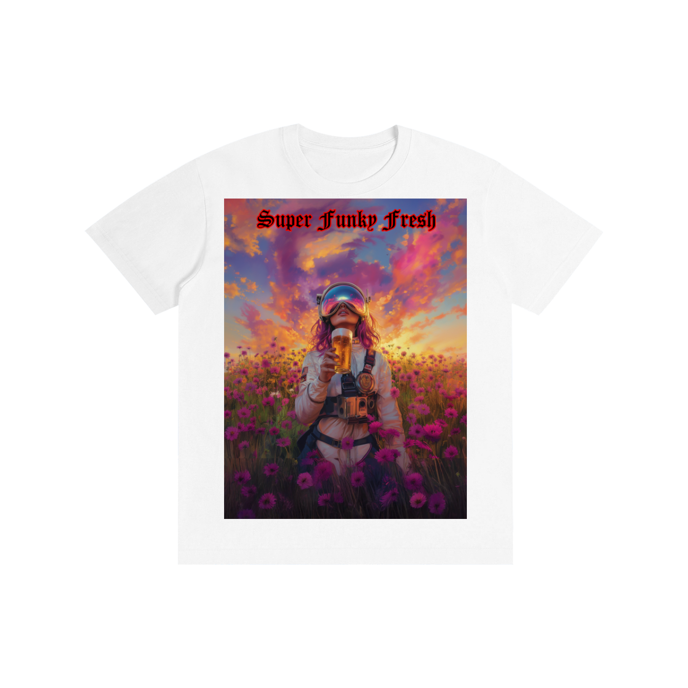 Super Funky Fresh Female Astronaut