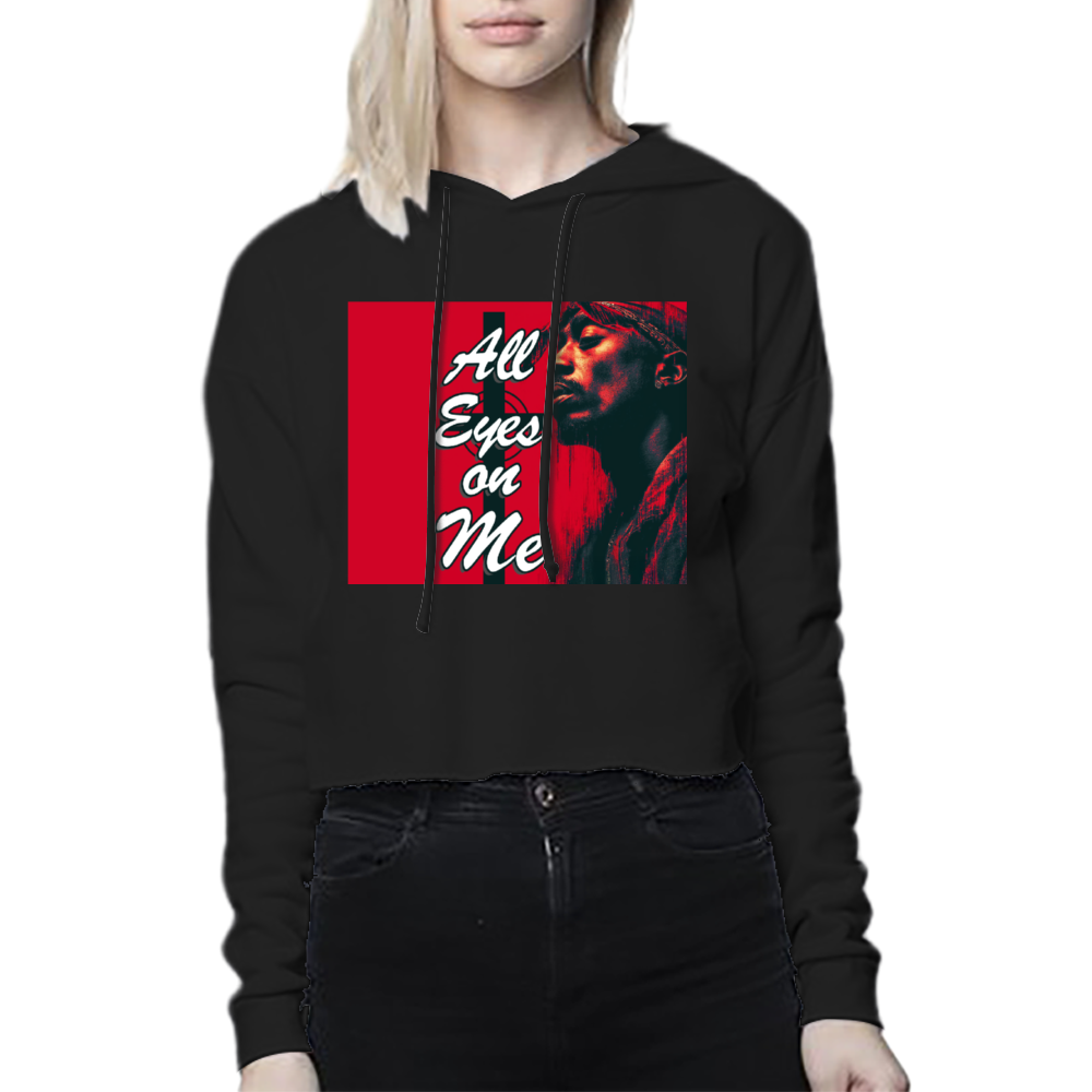 All Eyes on Me  Women's Lightweight Cropped Hoodies| AFX64CRP