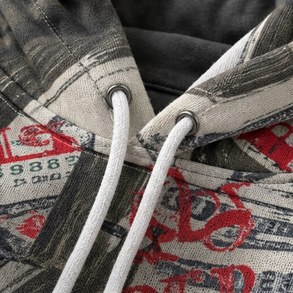 All-Over Print Men's Pullover Hoodie