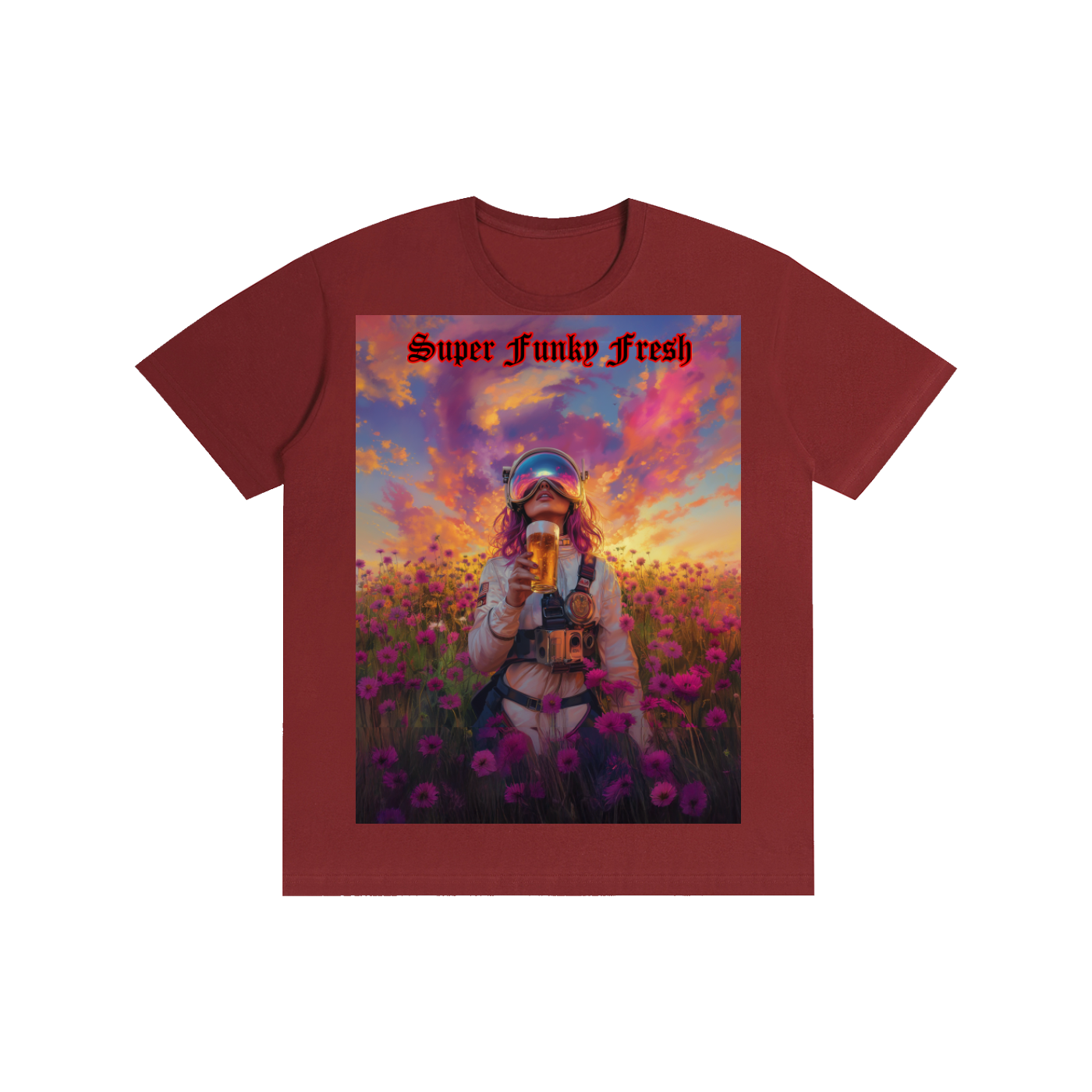 Super Funky Fresh Female Astronaut